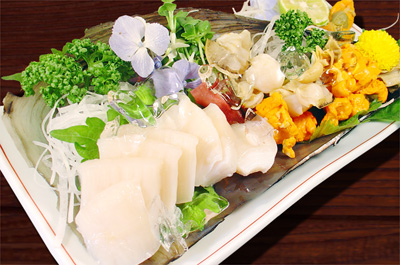 タイラギの刺身